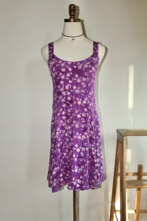 Vintage 90s Floral Mini Dress (S)