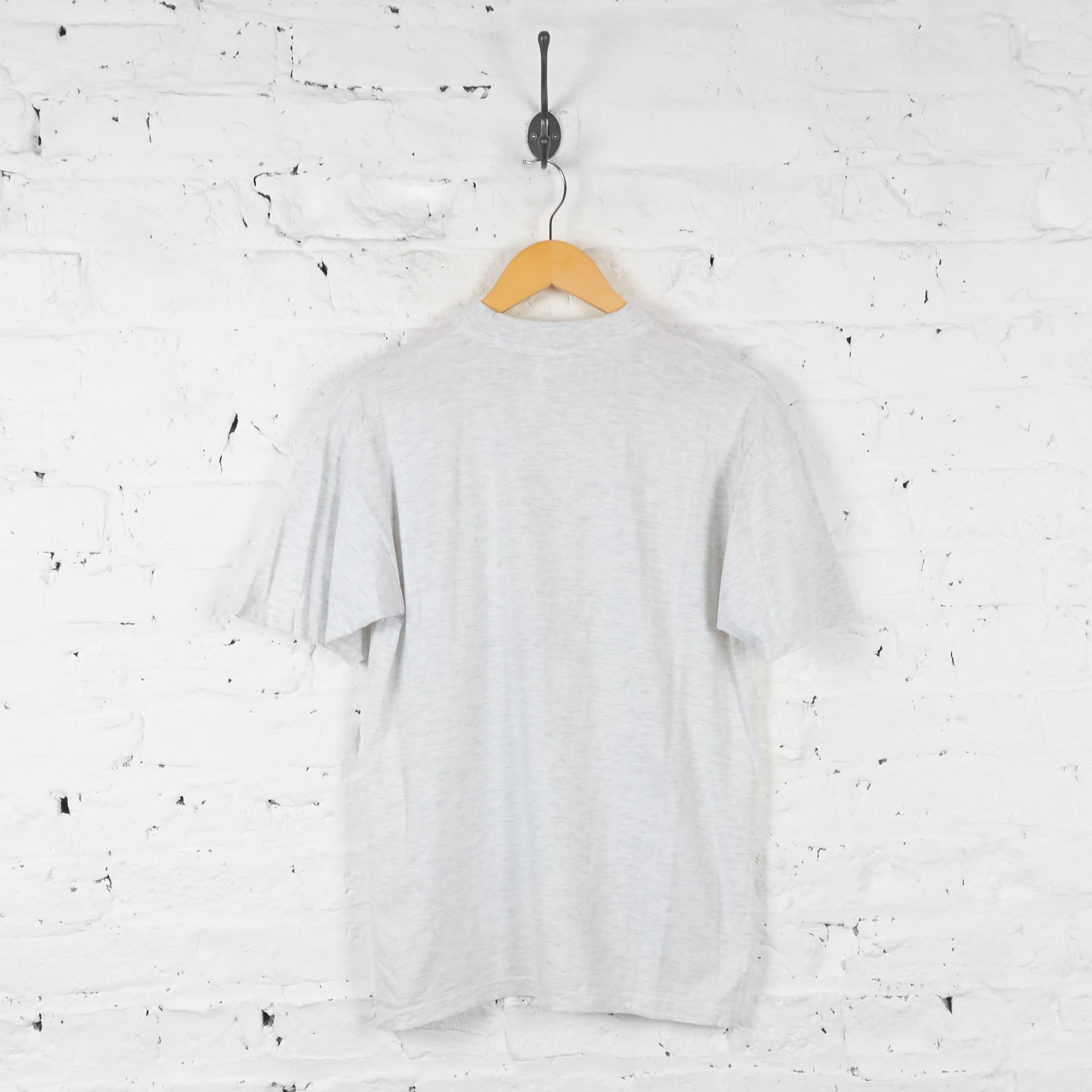 Vintage Bart Simpson Recycling T-shirt - Grey - M