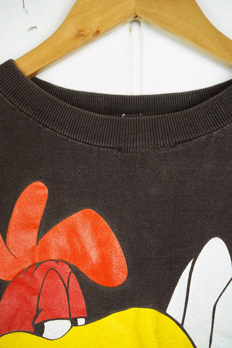 Vintage Pop Culture - Joke Black Tee - Medium