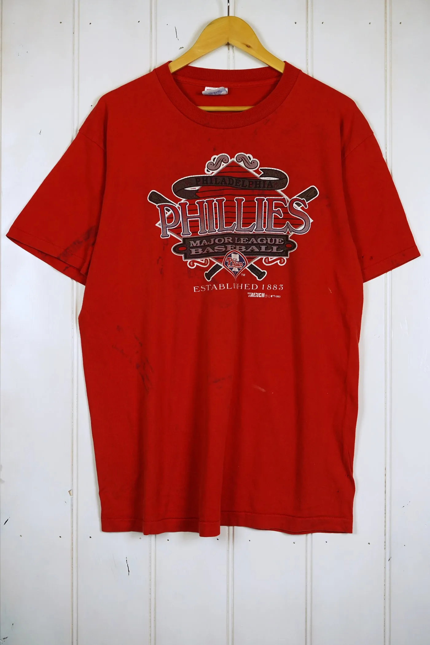 Vintage Sports - Phillies Tee - Large