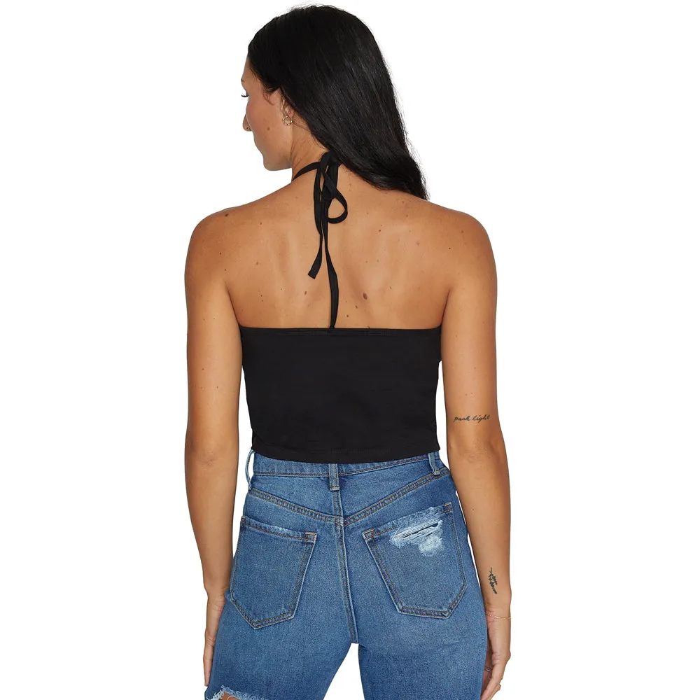Virginia Tech Black Halter Top