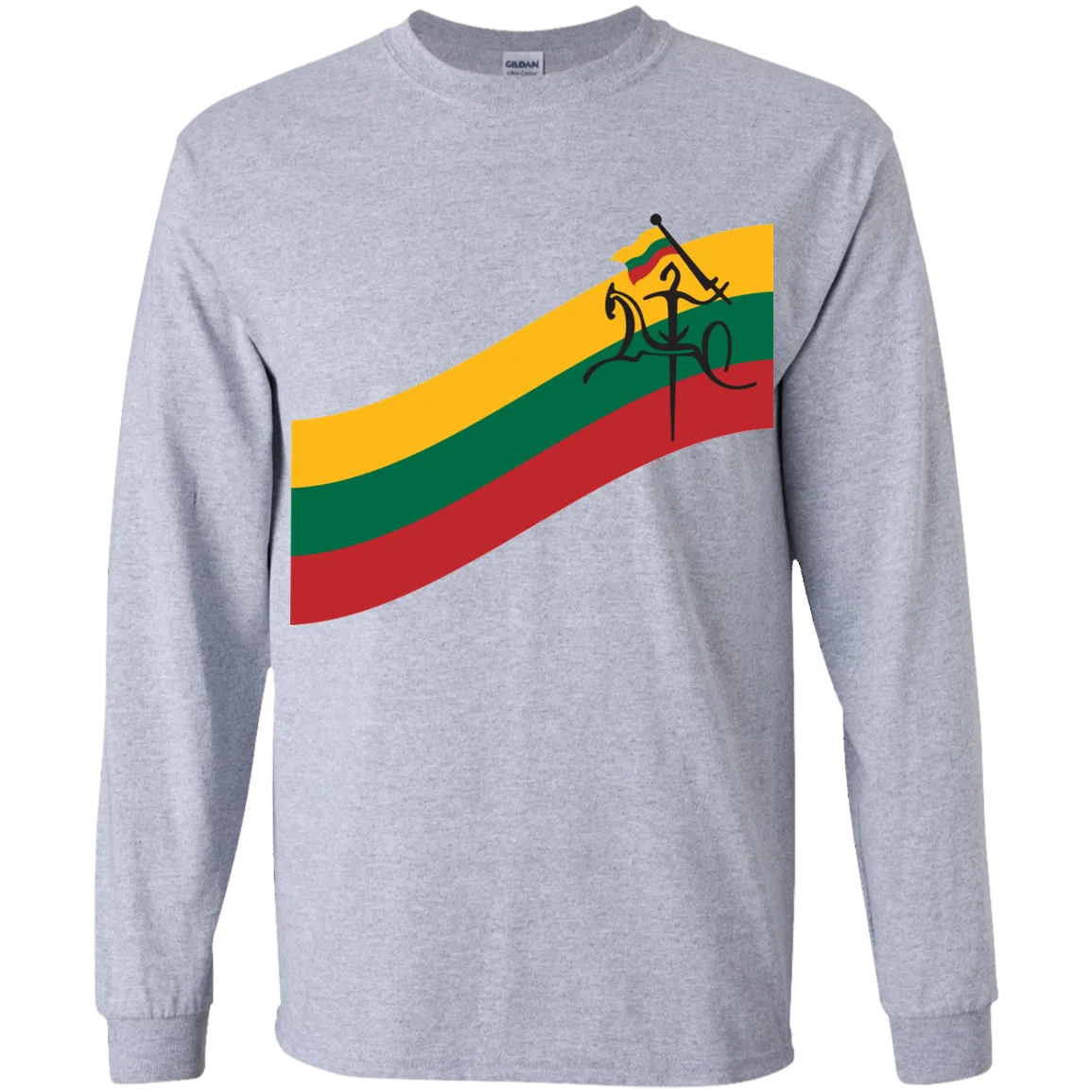 Vytis Swoosh - Boys Youth Classic Long Sleeve T-Shirt