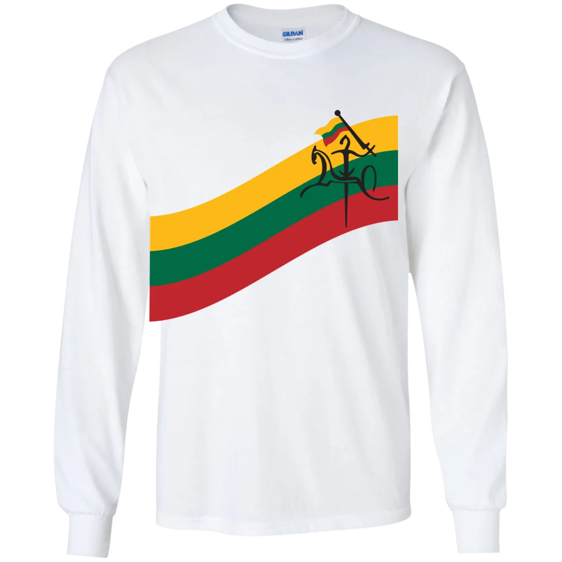 Vytis Swoosh - Boys Youth Classic Long Sleeve T-Shirt