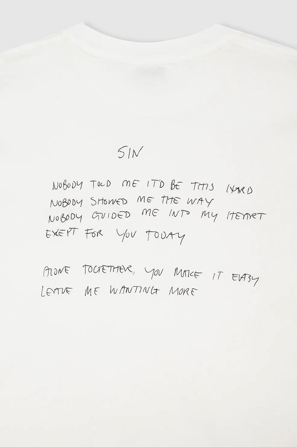Walker Tee Lyrics - Ivory