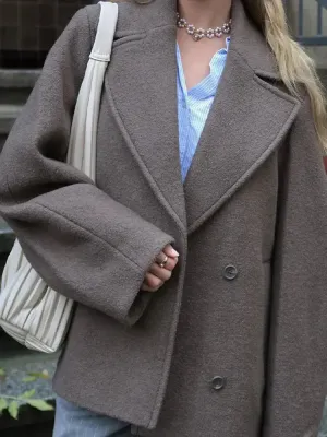 Wanda - elegant ladies' jacket with lapel top