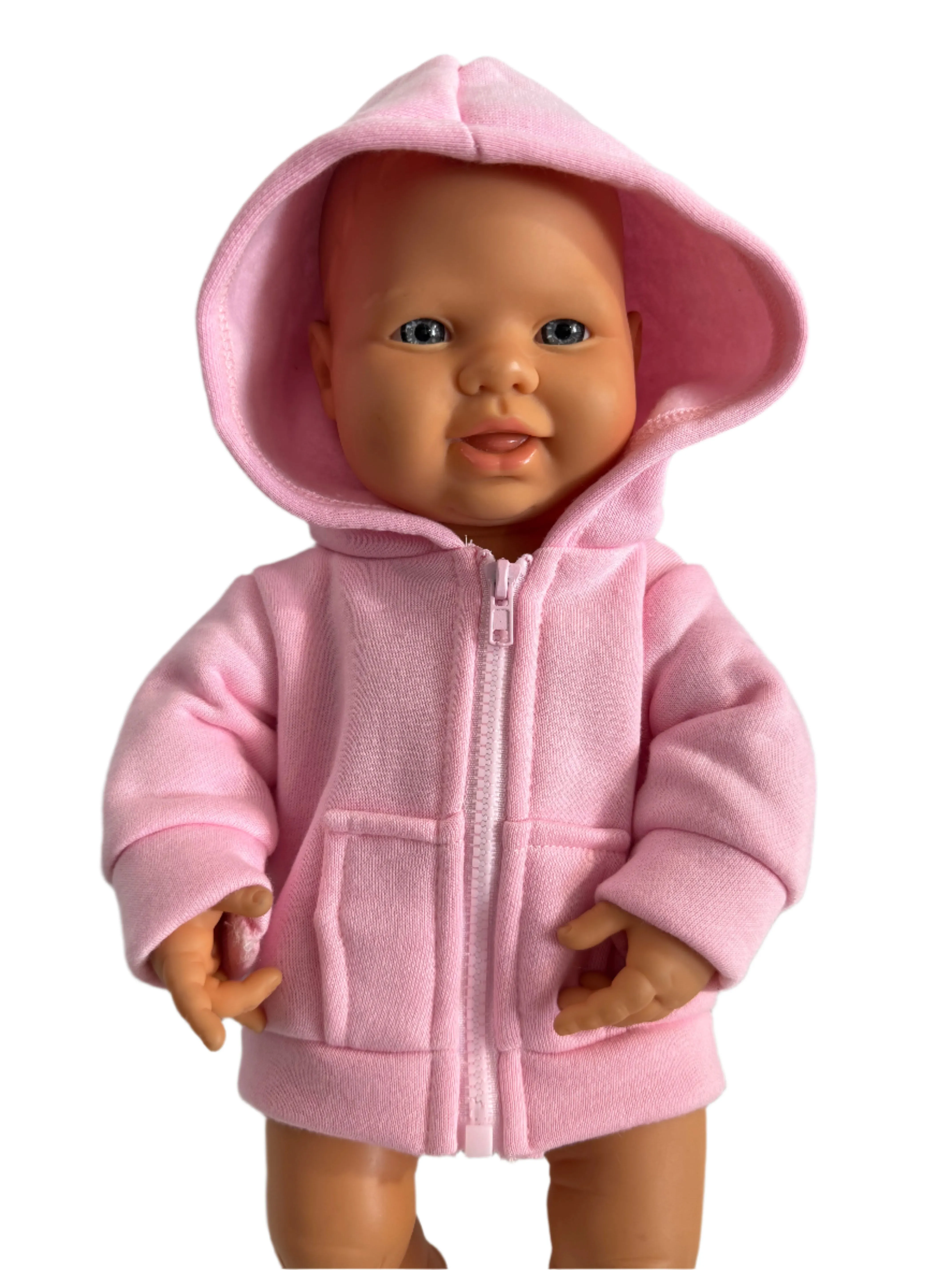 Warm Pink Hoodie Sweater