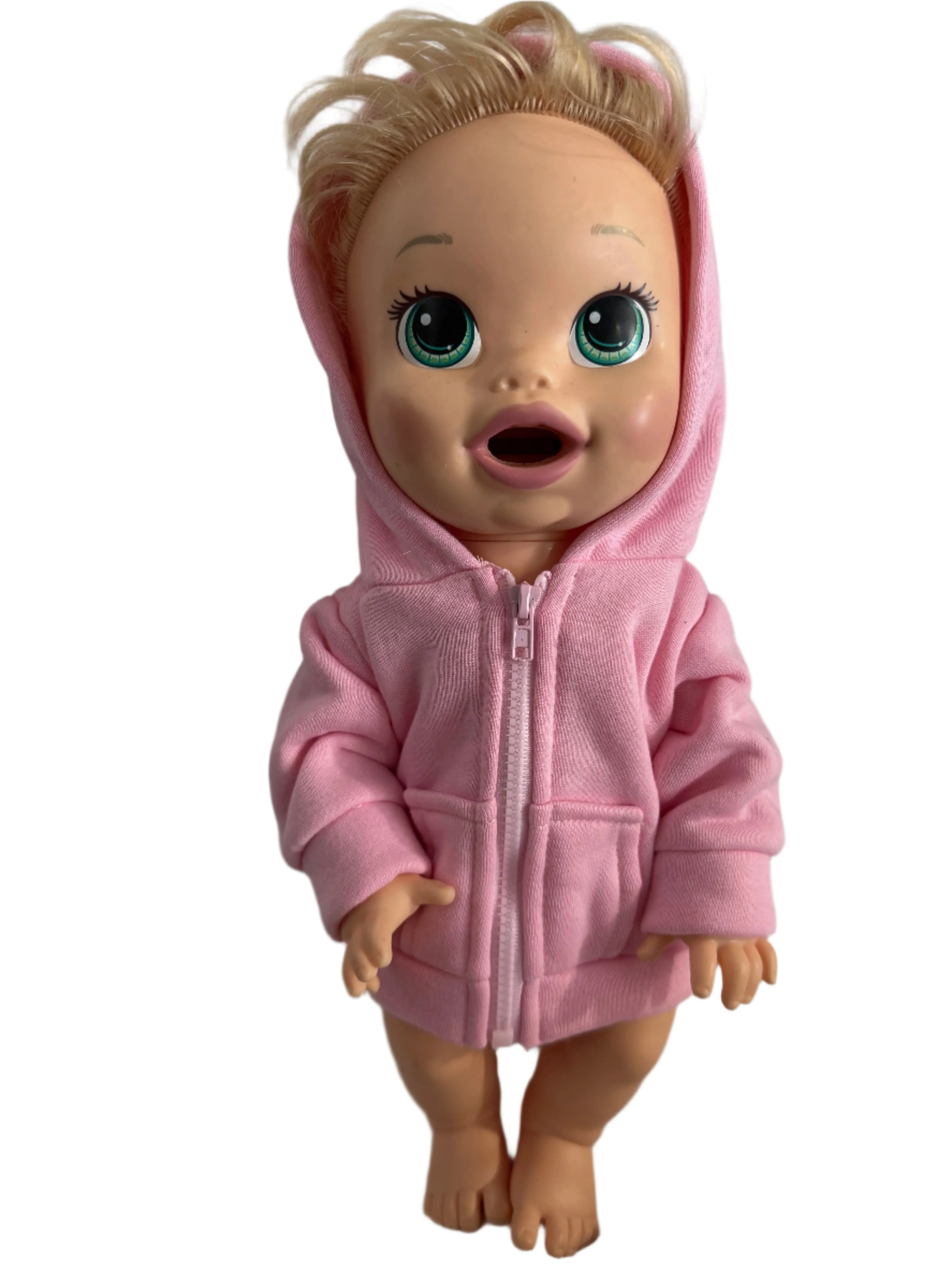 Warm Pink Hoodie Sweater