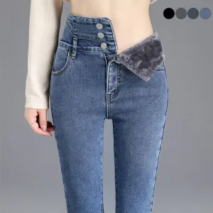 Warm Velvet Skinny Jeans