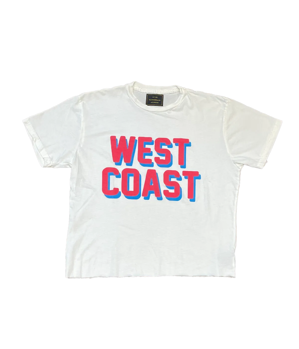 West Coast Tee in Antique White