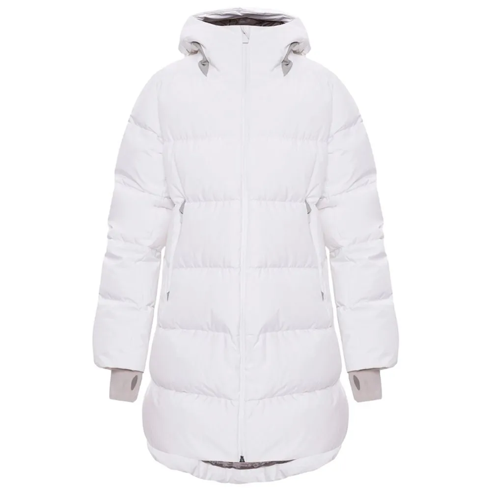 White Nylon Jackets & Coat