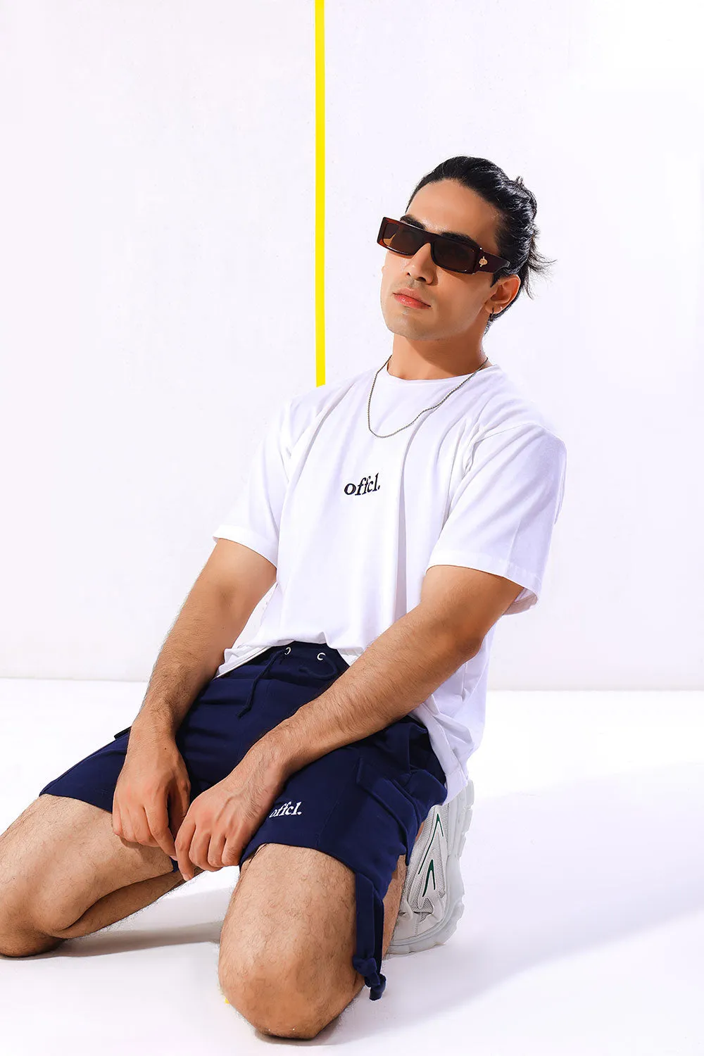 White Offcl Oversized T-shirt