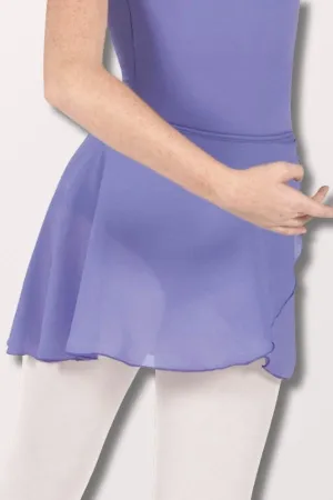 Women's 14 Inch Chiffon Wrap Skirt - Lilac
