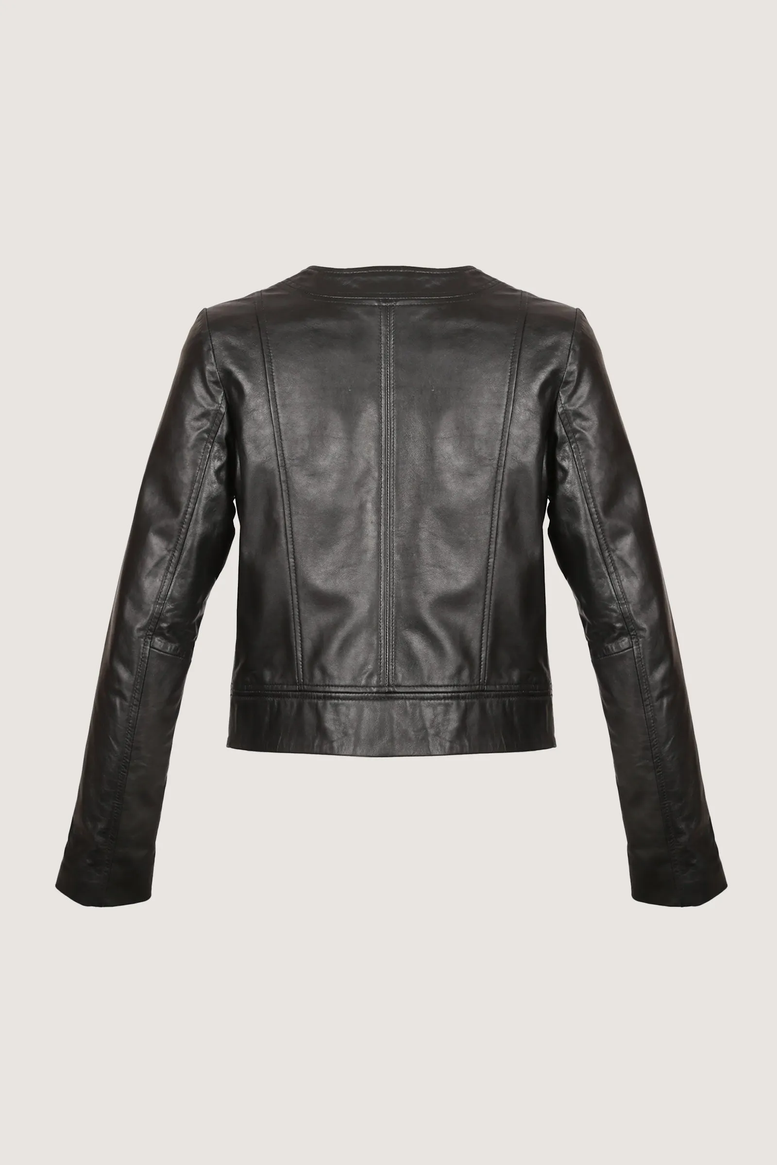 Women's Elegant Fashion Leather Jacket