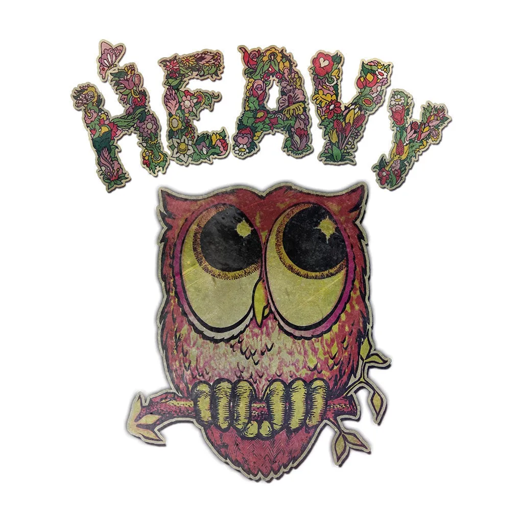 Womens Heavy Nature Owl T-Shirt - Vintage Owl Shirt - Esoteric Philosophy T-Shirts