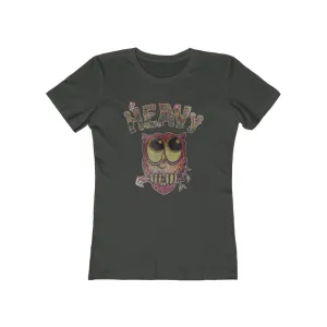 Womens Heavy Nature Owl T-Shirt - Vintage Owl Shirt - Esoteric Philosophy T-Shirts