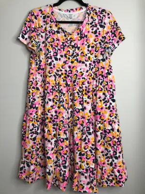 Womens Size Med Misses Pink Crown & Ivy Dress