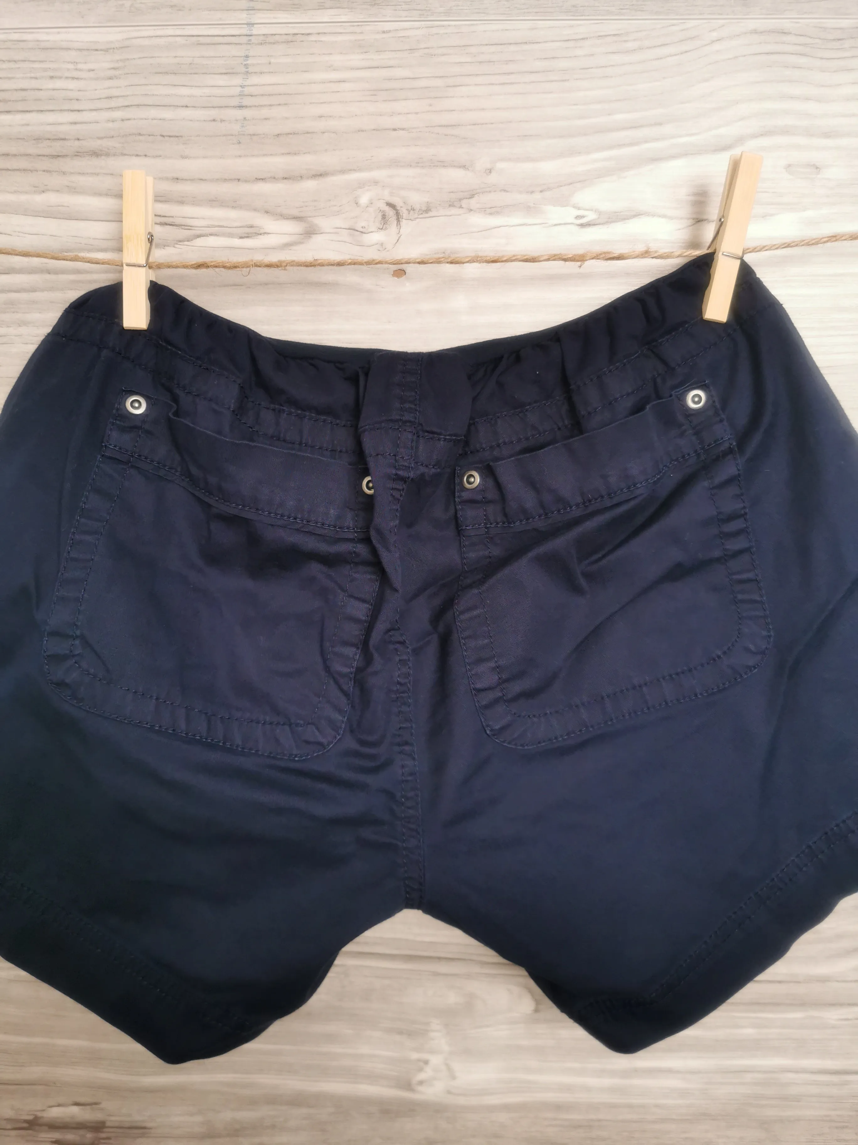 WOMENS SIZE SMALL - MOTHERHOOD MATERNITY, Soft Cotton Shorts, Full Belly Panel EUC B5