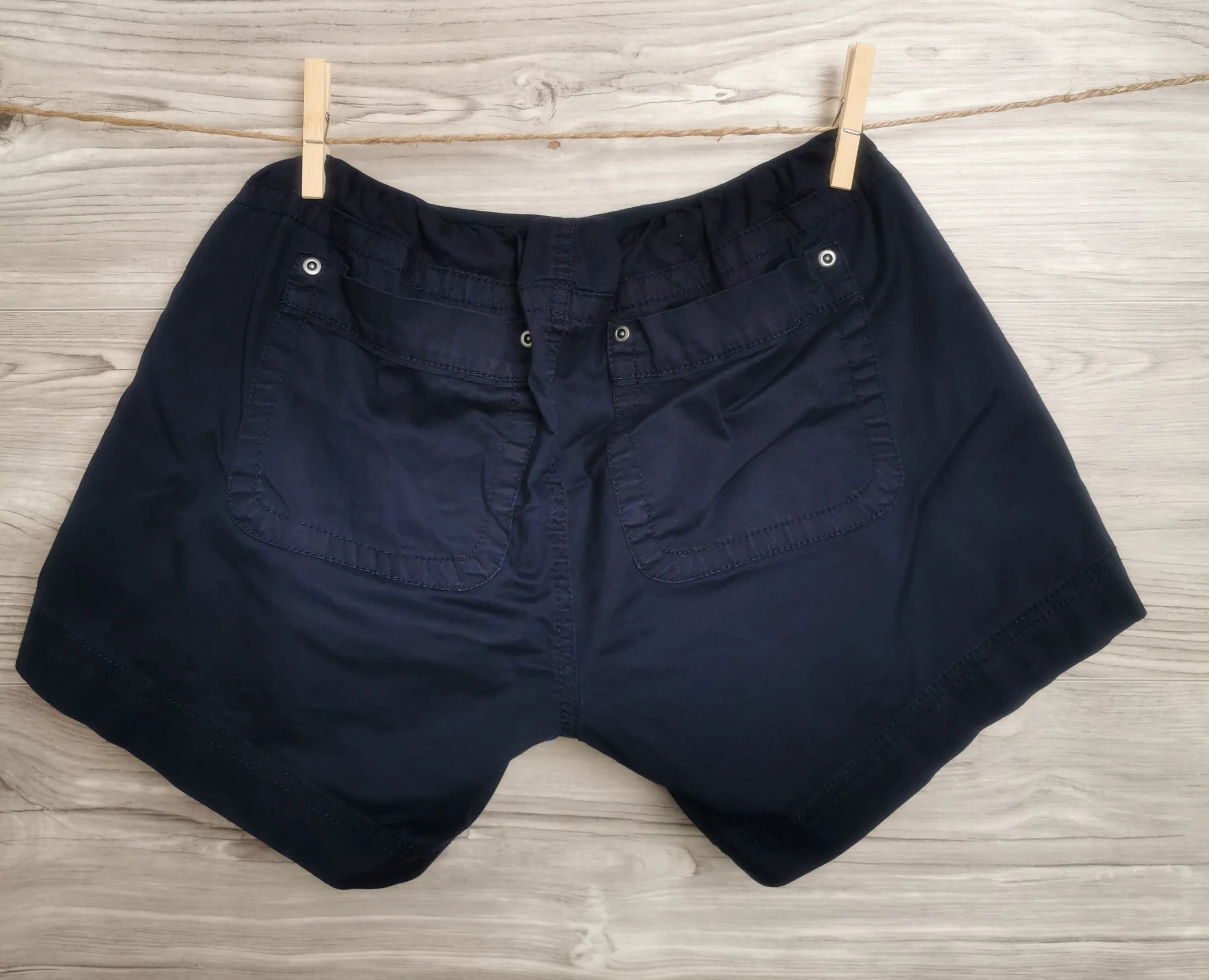 WOMENS SIZE SMALL - MOTHERHOOD MATERNITY, Soft Cotton Shorts, Full Belly Panel EUC B5