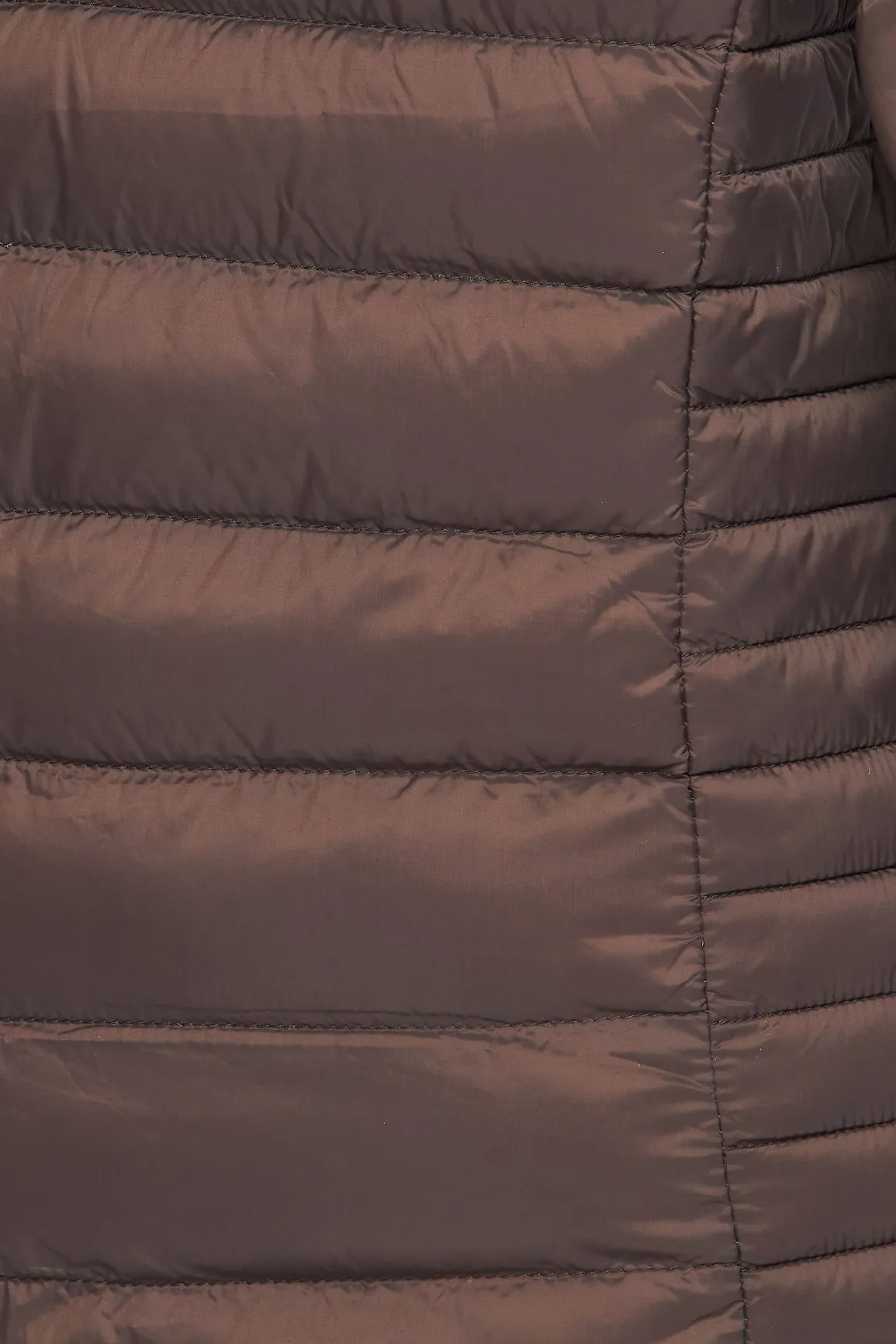 Women's Soft Coated Winter Puffer Jackets-LJ640-BROWN