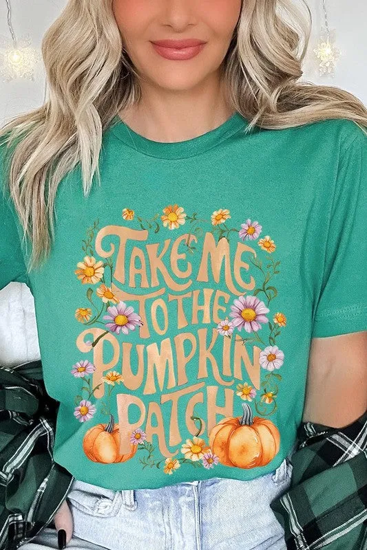 Women's Take Me To The Pumpkin Patch Graphic T-shirt