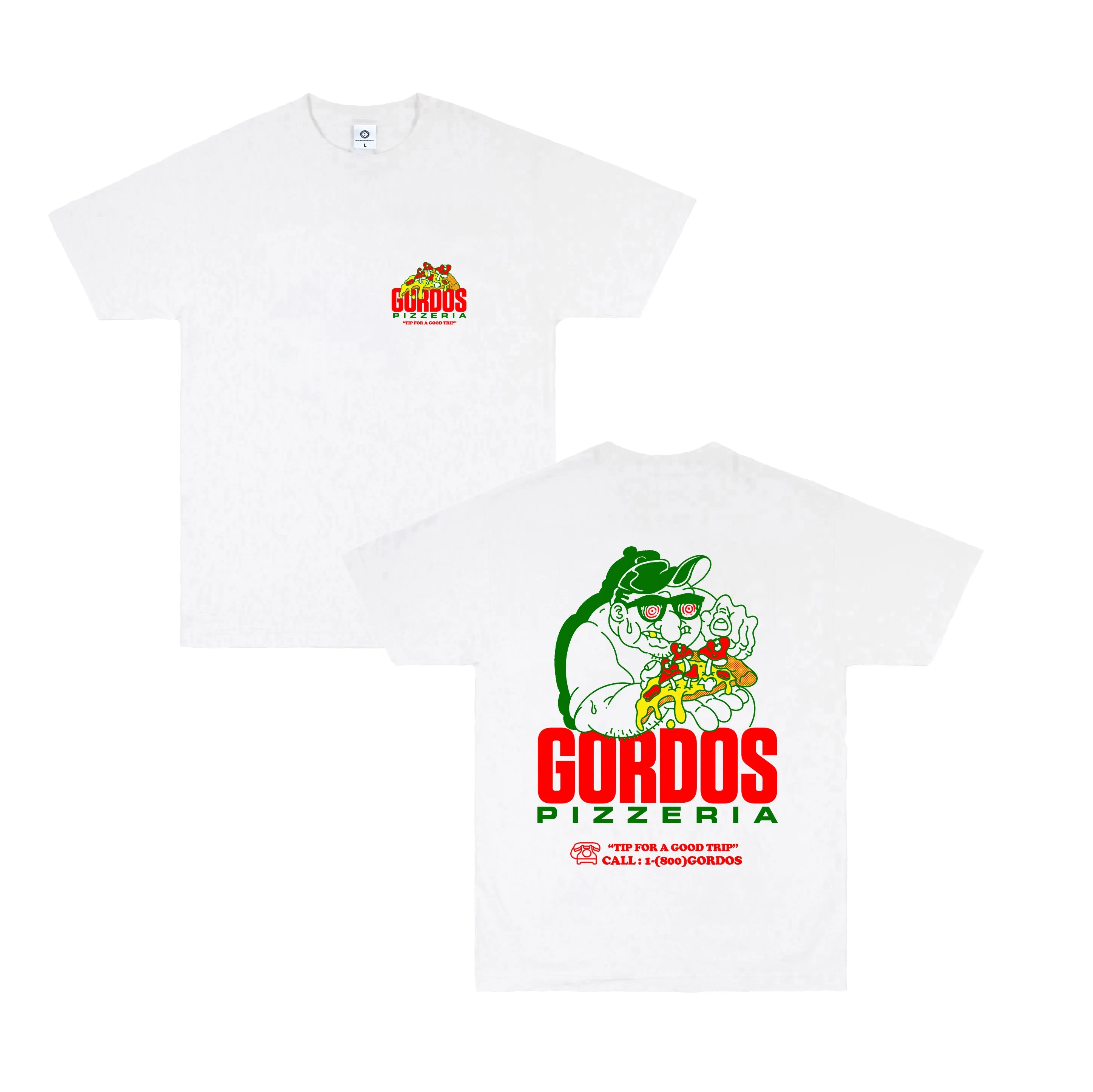 World Famous Gordos 'Good Trip' Tee - White