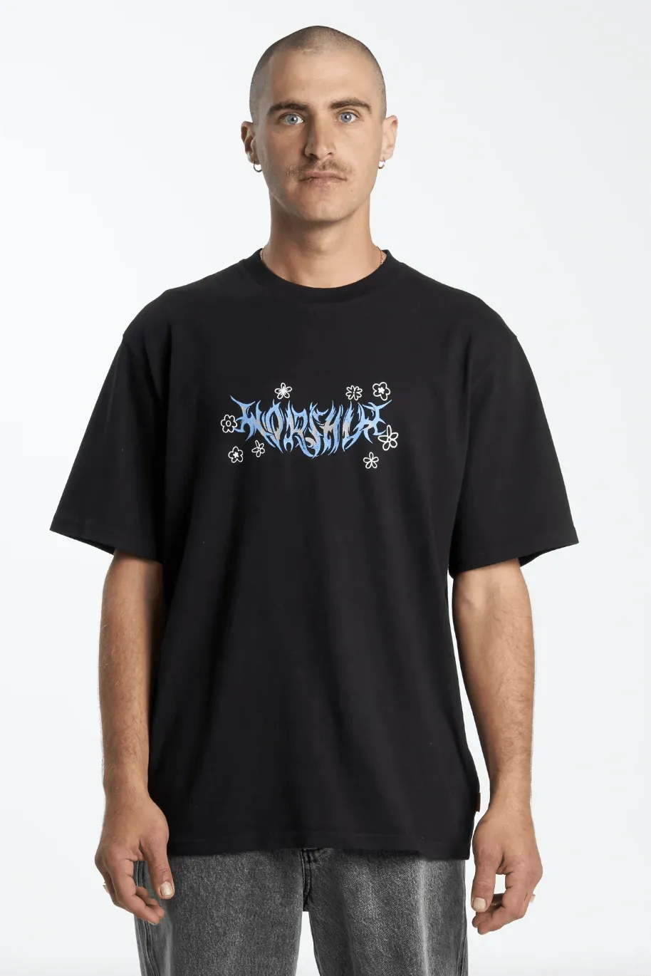 WORSHIP SUPPLIES CEREMONIAL TEE - BLACK