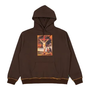 W.W.J.S. Hoodie - Brown