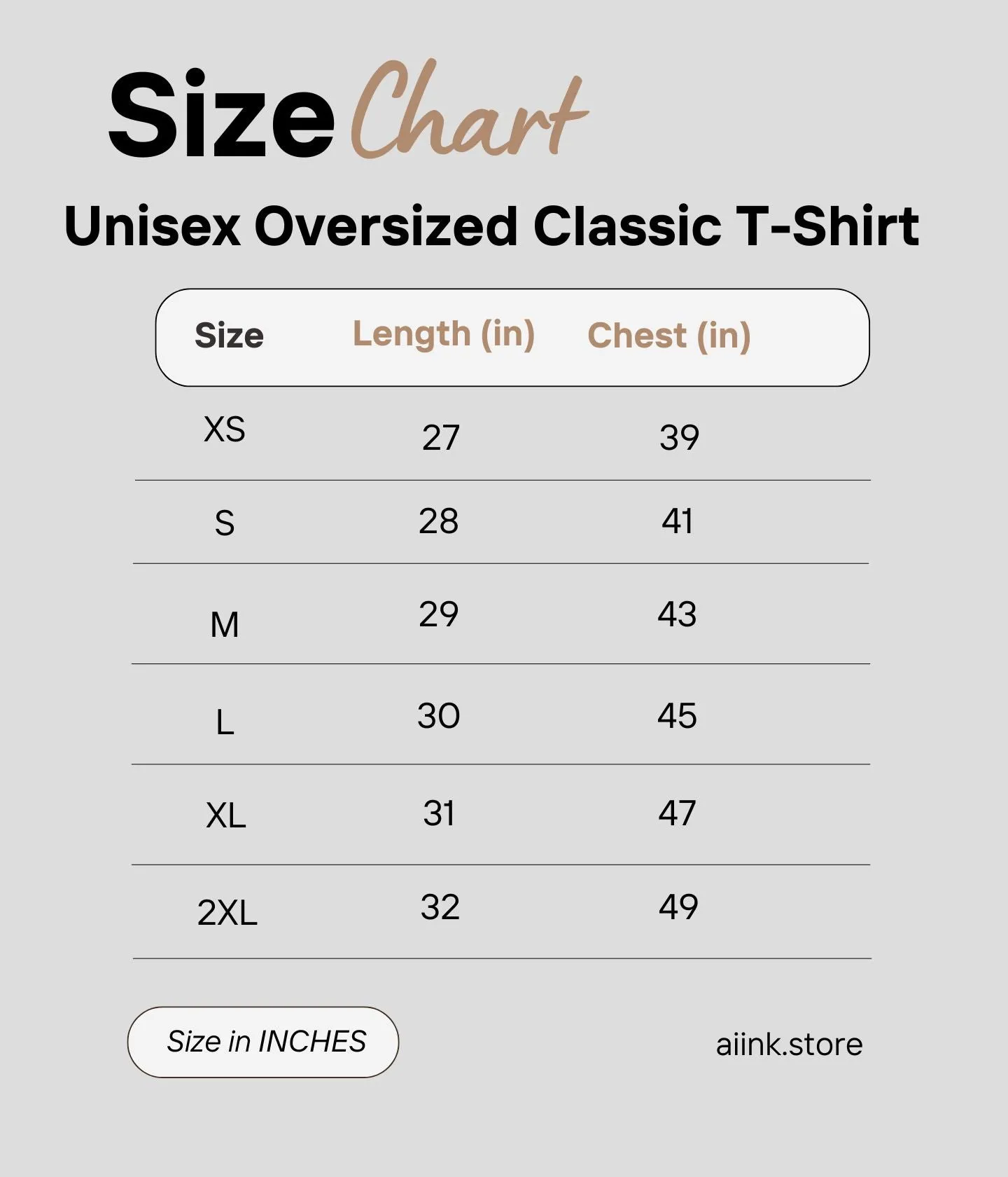 You Are Pawsome - Oversized Classic T-Shirt