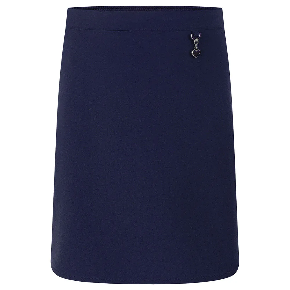 Zeco Lycra Heart Skirt Navy