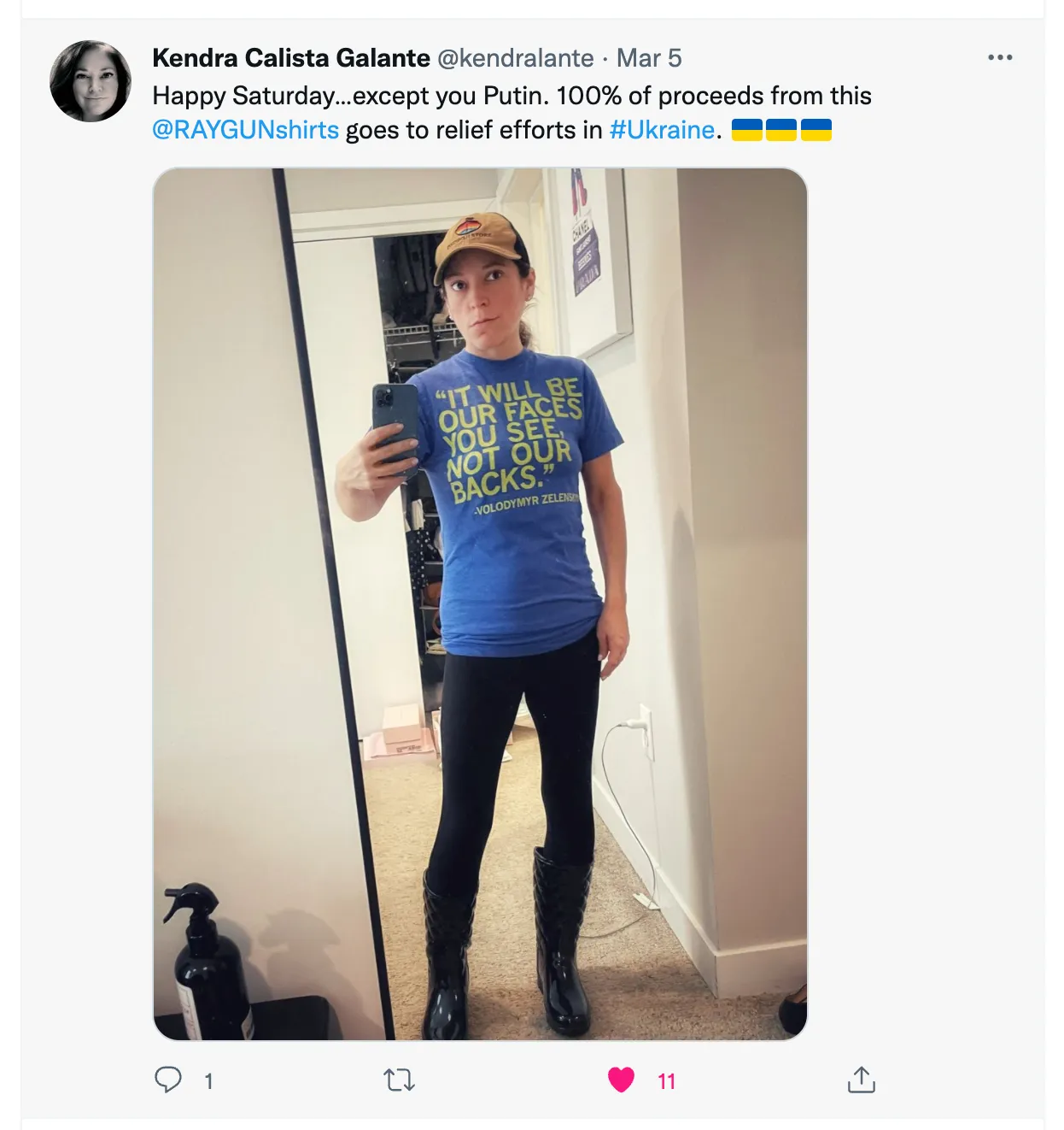 Zelenskyy: Not Our Backs Quote